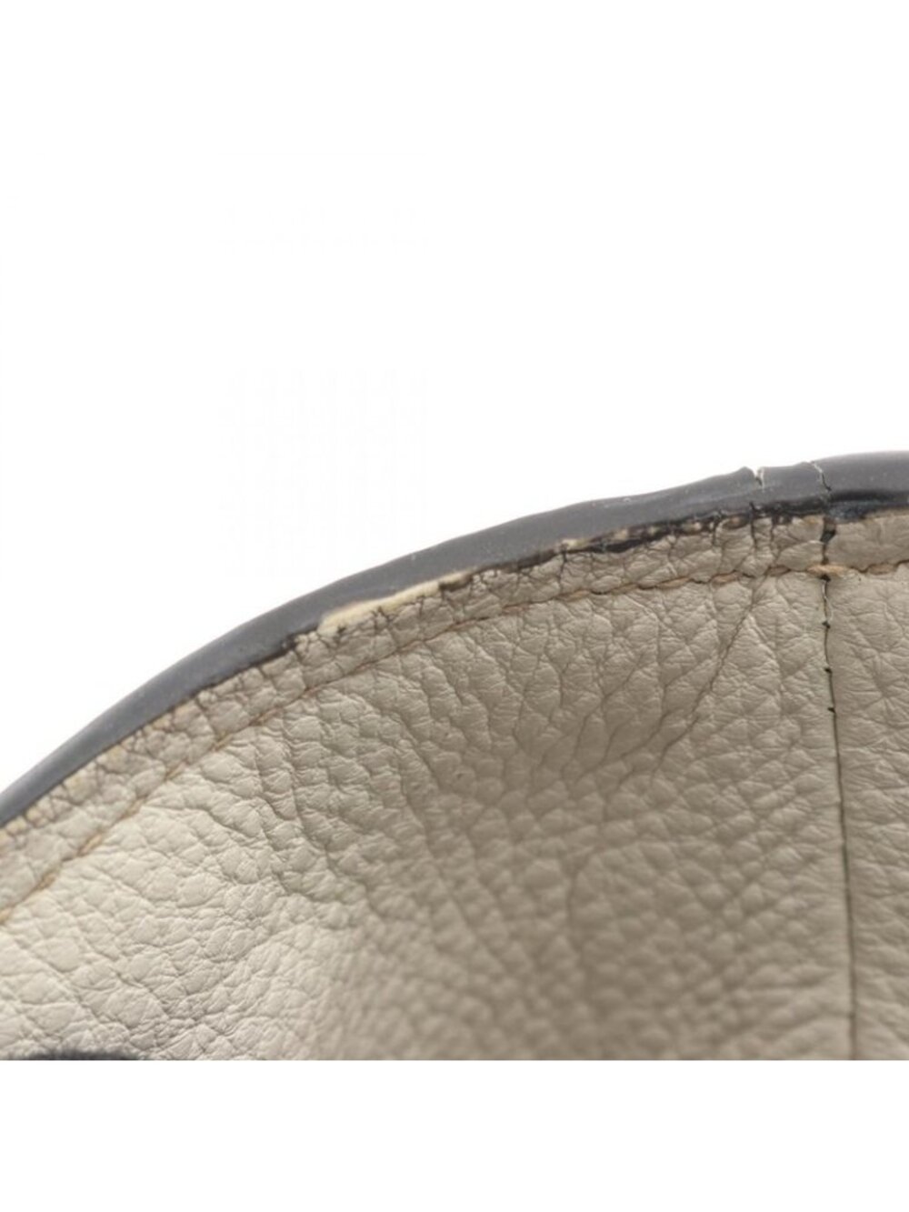 Prada Handbag White Leather Triangle Logo 2-Way Tote - Picture 5 of 11